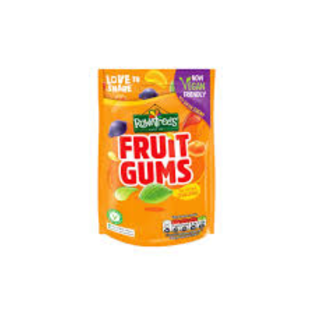 ROWNTREES FRUIT GUMS HANG BAG 150G